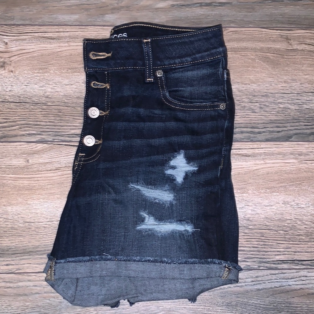 high waisted shorts